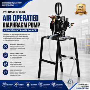 เครื่องมือลมแบบไดอะแฟรม Aeropro AP8411 สำหรับมืออาชีพ ใช้ลมอัด ปริมาณลมใช้ 3.6 ลูกบาศก์เมตรต่อชั่วโมง แหล่งพลังงานที่สะดวกสบาย - Product Image 1