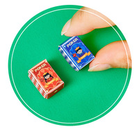Mini cartes à jouer format voyage, jeu de poker de poche, jeu de cartes portable, cadeau amusant pour enfants et adultes, idéal pour les fêtes