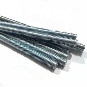 HIGH STRENGTH DIN M4-M36 Factory Price Sales ZINE Carbon Steel Threaded Rod