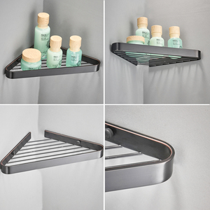 Estante de ducha de esquina de latón de alta calidad, estante de esquina de <span class=keywords><strong>baño</strong></span>, estante de esquina de ducha triangular - Product Image 5