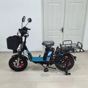 Logo personnalisé Vente en gros Mini <span class=keywords><strong>vélo</strong></span> électrique <span class=keywords><strong>cargo</strong></span> électrique à 2 roues avec écran numérique prêt à l'emploi <span class=keywords><strong>Vélo</strong></span> électrique <span class=keywords><strong>cargo</strong></span> de 16 pouces à longue queue pour la livraison de nourriture - Product Image 2