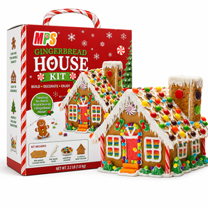Kit de Decoración de Galletas de Jengibre con Figuras de Hombre de Jengibre <span class=keywords><strong>para</strong></span> las Fiestas Navideñas - Product Image 1