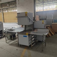 Table de travail inoxydable de haute qualité de vente directe d'usine pour le lave-vaisselle de cuisine commerciale compatible