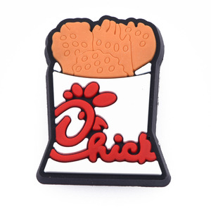 ของตกแต่งรองเท้ารูปไก่ทอดยอดนิยม ของขวัญคริสต์มาส ของตกแต่งรองเท้าเด็ก ของตกแต่งรองเท้าแบบ DIY - Product Image 3