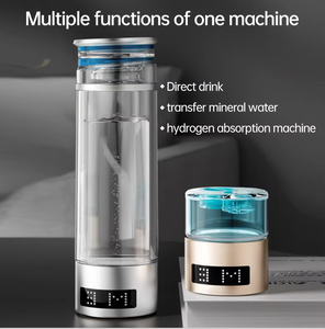Nhà máy trực tiếp 2025 Hot Bán xách tay Hydrogen cốc nước 6000 ppb & 9000 ppb Hydrogen nước phong phú chai cup Máy phát điện - Product Image 3