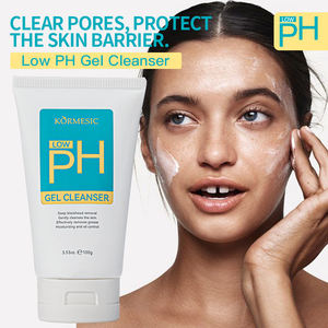 KORMESIC 100g Gel de limpieza suave de PH bajo Limpiador facial Etiqueta privada Lavado facial para control de aceite Elimina puntos negros Hidrata - Product Image 2
