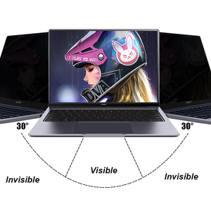 Filtre de confidentialité pour écran PET, installation facile, anti-reflets, couverture complète, compatible //Dell/Acer//Asus - Amovible - Product Image 4