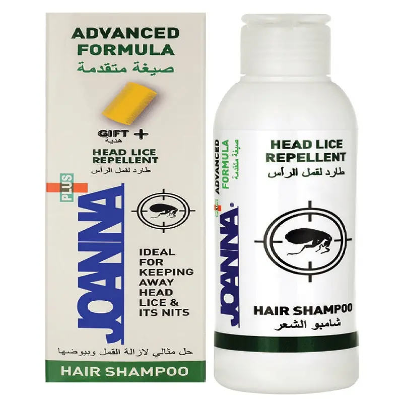 Head Lice Repellent Hair Shampoo 125ミリリットルJOANNAヘアシャンプー高度な式を維持するための理想的なヘッドシラミやニット離れ