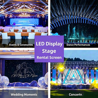 Nouveautés : Mur vidéo LED portable P3.91 haute luminosité, intérieur/extérieur, armoire étanche IP65, garantie 5 ans, pour centres commerciaux