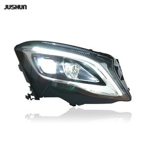 Ensemble de phares Mercedes-Benz GLA, feux de jour à LED, clignotants, lentilles, version haut de gamme 2015-2019 - Product Image 3
