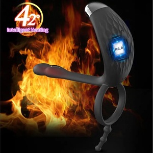 Mr. B M4 Cobra Penis Rings Texture Cock Ring 9 Vibration 3 Electric Shock Pattern avec Phone APP Control for Men - Product Image 5