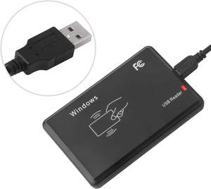 SMART Dual Frequency Access Control Verschlüsse lter Programmier leser USB-Schnitts telle ISO14443A Smart RFID-Kartenleser 134,2 kHz ID-IC - Product Image 2