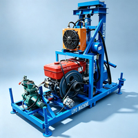 Plateforme de forage de puits d'eau portable 150m, service OEM ODM, prix de gros direct usine