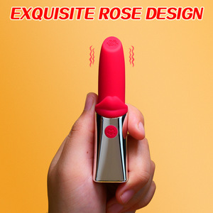 Nouveau rouge à lèvres balle Mini femme <span class=keywords><strong>Vibrato</strong></span> 10 Vibration Portable G Spot balle vibrateur mamelon clitoridien stimulateur sex toy - Product Image 2