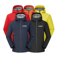 Veste polaire à capuche personnalisée coupe-vent pour homme, vierge, à broder, épaisse, pour activités de plein air, hiver, travail – Fabricant