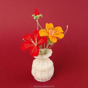 ต้นคอร์นค็อกเคิลถักมือประดิษฐ์ ตกแต่งบ้านด้วยงานโครเชต์ สำหรับวันรับปริญญาและวันฮาโลวีน - Product Image 3