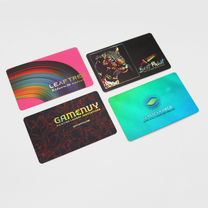 Mẫu miễn phí chất lượng cao tùy chỉnh kích thước thông minh NFC thẻ trống mã QR mã vạch 85.5*54 mét PVC HF 13.56MHz RFID thông tin liên lạc - Product Image 1