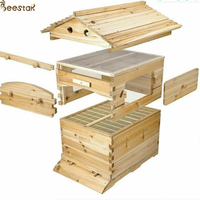 2026 Más Vendido Juego Completo de Colmenas de Madera Langstroth de Alta Calidad con Flujo Automático de Miel para Apicultura