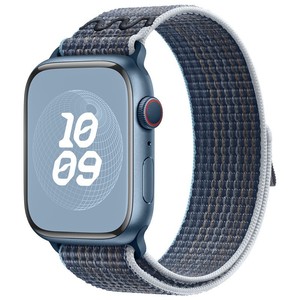 רצועת ניילון נושמת לסדרת Apple Watch 10 11 Ultra 2, רצועת ספורט ארוגה ל-iWatch עם סגירת סקוטש - Product Image 2