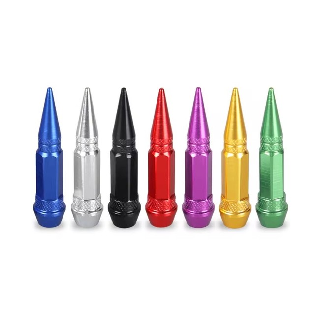 1PC 45mm Car Motorcycle Bullet Wheel Tire Valve Caps Dustproof Valve Caps Cover Car Styling Auto Exterior Accessories Wholesale