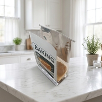 Vente directe usine – Sac d'emballage pour pain de mie 21*11.3*28cm avec fenêtre transparente et fermeture à lien métallique, pochettes alimentaires personnalisables pour boulangerie