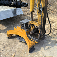Broyeur de bois à essence avec moteur pour le défrichement des branches forestières, l'élimination des arbustes et la remise en état des terres