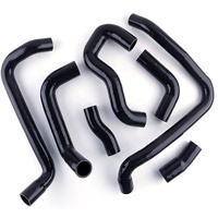 Kit de pinces de menuiserie de radiateur de liquide de refroidissement en silicone pour MAZDA MIATA MX5 1.8L 94-97 Turbo