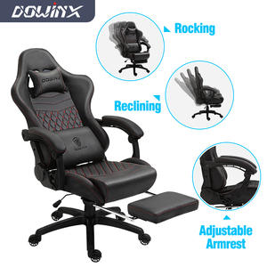<span class=keywords><strong>Dowinx</strong></span> Überlegene Qualität Verstellbarer PU-Kunstleder Multifunktion aler Computers piel stuhl Gaming Chairs bequemer Kalt schaum - Product Image 3
