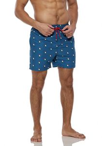 Shorts de bain et de plage pour hommes, nouvelle conception 2022, vente en gros, personnalisés, entièrement imprimés par sublimation, en polyester, décontractés, séchage rapide, pour le sport - Product Image 2