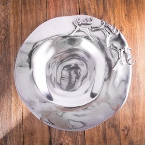 Table de service luxueuse en aluminium de taille personnalisée avec motifs traditionnels pour le café, le thé et les occasions décoratives - Product Image 5