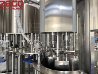 Machine de remplissage d'eau automatique ZEGO à 12 buses pour bouteilles, bidons et fûts, capacité de 100 ml à 1 L, équipement de production de boissons électrique