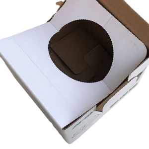 Emballage de protection environnementale en carton ondulé avec film couleur pour boîte mystère de crème pour le visage, cosmétiques et cadeaux (impression offset) - Product Image 5