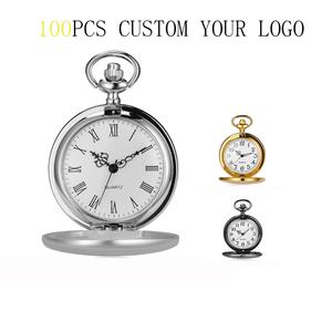 Relojes de Bolsillo de Cuarzo Antiguos y Modernos para Hombre, con Logotipo Personalizado Grabado, Venta al Por Mayor a Bajo Precio, Relojes de Bolsillo de Lujo - Product Image 6