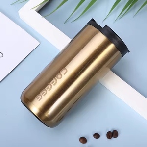 304 Stainless Steel <b>Large</b> Capacity Straight Coffee <b>Cup</b> Business Gift Travel <b>Cup</b> 6-12 Hours Thermal Insulation - Product Image 4