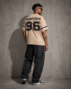 Suéter de Manga Corta para Hombre con Logotipo Personalizado, Ropa de Punto de Moda, Textura Acanalada, Camisa de Punto de Algodón, <span class=keywords><strong>Jersey</strong></span> de Punto para Hombre - Product Image 2