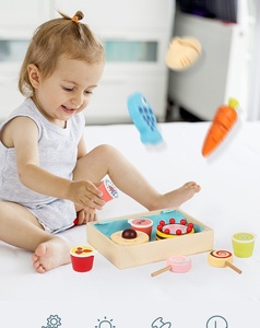 Nhà Chơi Trẻ Em Bộ Đồ Chơi Cắt Bánh Ngọt 12 Món Cecile Bánh Trái Cây Đồ Chơi Nhà Bếp Mô Phỏng Bằng Gỗ - Product Image 4