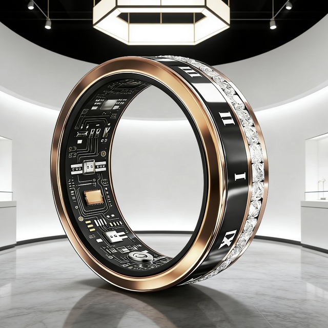 Support OEM ODM SDK Development Ultra-Thin Ceramic Smart Ring Health Monitor Sport Recorder for Women & Men 5 ATM Waterproof