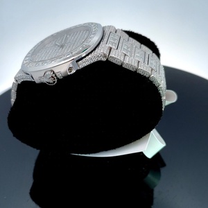 Montre personnalisée Rapper's POP Branded Hip Hop White Moissanite Real Japan BV9015 <span class=keywords><strong>Ice</strong></span> out Luxury <span class=keywords><strong>Watch</strong></span> - Product Image 2