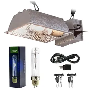 Hydro ponics Indoor Grow Light 95% Reflektor Dimmbarer Regler Niederfrequenz-Digital-Vor schalt gerät Etl 315w Cmh Cdm Bulb Fixture Kit