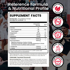 Lifeworth - Bebida en Polvo de <span class=keywords><strong>Amino</strong></span>ácidos BCAA con Sabor para Adultos, Sabores Naturales de Frutas, 100% Soluble en Agua para el Control de la Energía - Product Image 4