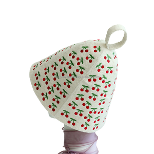 Gorro de Sauna de Fieltro de Lana Ecológico Ulike RS-181, Gorro de Baño y Ducha Reutilizable, Suave y sin Costuras para Adultos, con Logotipo Personalizado, 2mm - Product Image 4