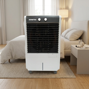 Majestic 75L Electric Tower Desert Cooler High-Efficient <b>Submersible</b> <b>Pump</b> Water Level Indicator Honeycomb Pad DC 5-Speed 500 Air - Product Image 2