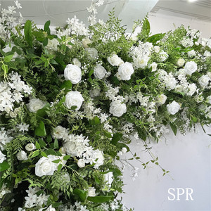 Guirlande <span class=keywords><strong>de</strong></span> fleurs artificielles décoratives en soie (rose, <span class=keywords><strong>hortensia</strong></span>, <span class=keywords><strong>pivoine</strong></span>) pour événements, centres <span class=keywords><strong>de</strong></span> table, mariages et bouquets <span class=keywords><strong>de</strong></span> <span class=keywords><strong>mariée</strong></span> - Fournisseur chinois SPR - Product Image 3