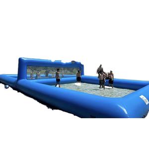 Grande piscine gonflable géante profonde commerciale en PVC pour la location d'enfants Piscine d'eau gonflable pour boule de Zorb/bateau à aubes pour enfants - Product Image 1