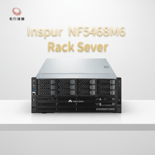Most Powerful in Spur NF5468M6 4U GPU Server Original Rackmount Server Wholesale for Data Center AI Solutions Support A100 L40S