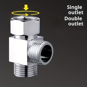 <span class=keywords><strong>Robinet</strong></span> d'angle articulé en alliage à trois voies, séparateur d'eau un entrée-deux sorties, adaptateur de <span class=keywords><strong>robinet</strong></span> <span class=keywords><strong>pour</strong></span> <span class=keywords><strong>machine</strong></span> à <span class=keywords><strong>laver</strong></span> - Product Image 4