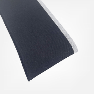 Puño de Jersey de poliéster <span class=keywords><strong>1x1</strong></span> acanalado que brilla en la oscuridad de alta calidad con cuello reflectante - Product Image 2