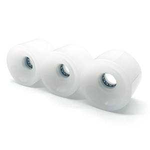 Ruedas de Skateboard de PU <span class=keywords><strong>Guanchen</strong></span> de Color Sólido, Populares, Personalizadas al por Mayor, Impermeables, de 4 Ruedas, 65x50mm, para Jóvenes - Product Image 3