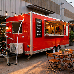 Etodevice Wholesale Customized 5.5m <b>Large</b> Food Mobile Deep Fryer Kitchen Trailer Food Truck - Product Image 1