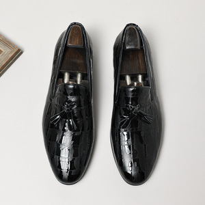 2026 New Leather <b>Suede</b> Men's <b>Shoes</b> - English-style Men's Business Formal Leather <b>Shoes</b> - Men's Ankle <b>Oxford</b> <b>Shoes</b> - Product Image 2
